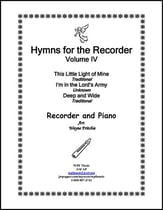 Hymns for the Recorder Volume IV P.O.D. cover